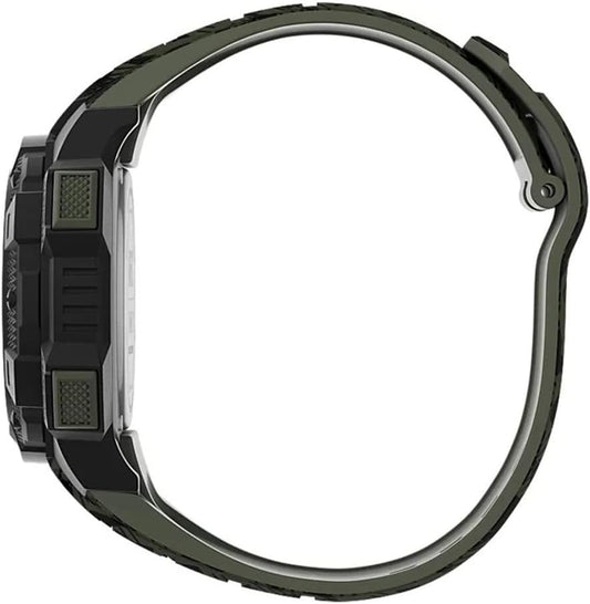 Timex Men Digital Watch with a Plastic Strap UFC Core Shock - Green
