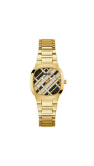 GUESS Women's 32mm Watch - Silver Bracelet Multi Dial Silver Case