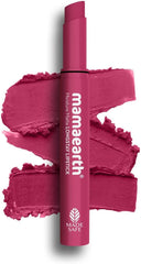 Mamaearth Moisture Matte Long Stay Lipstick 10 Pink Lemonade – 2g | With Avocado Oil & Vitamin E | 12-Hour Stay, Smudge-Proof & Non-Drying | Lightweight & Toxin-Free | Suitable for All Skin Types