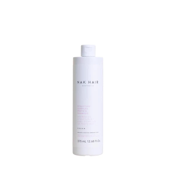 NAK Hair Structure Complex Protein Shampoo 375ml - Strengthening Hair Cleanser
