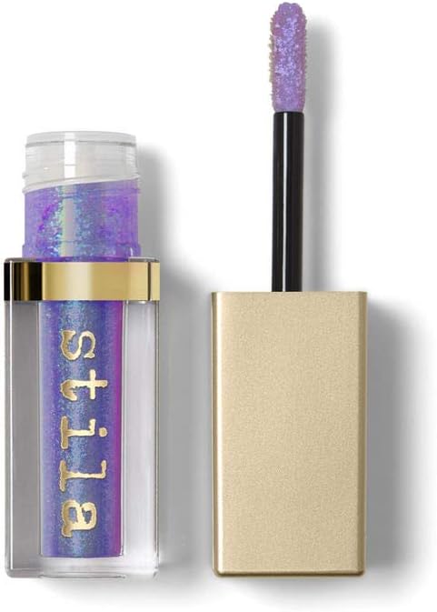 Stila Glitter & Glow Liquid Eye Shadow for Women - Into The Blue - 0.153 oz