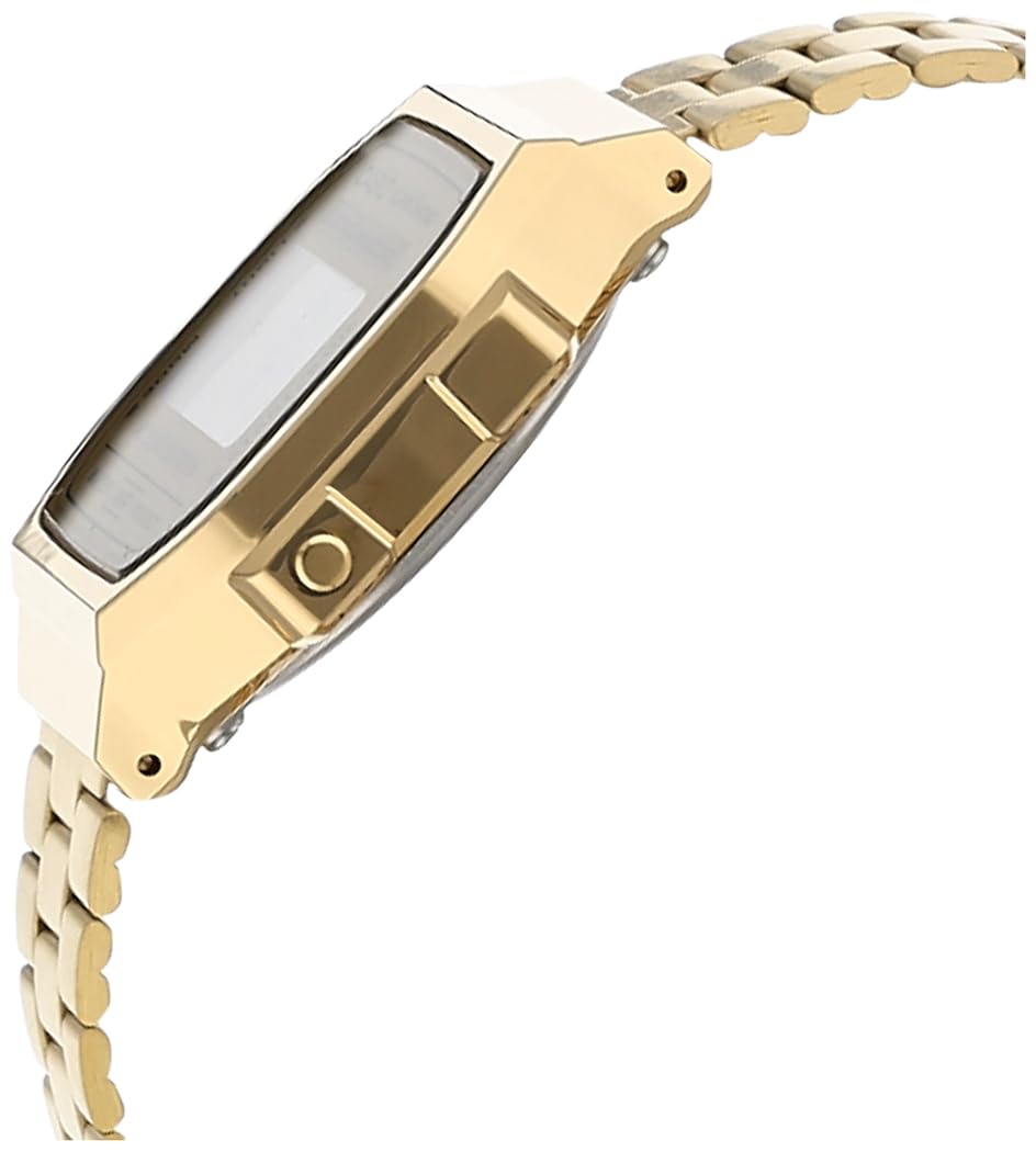 Casio Unisex-Adult Quartz Watch Champagne Gold