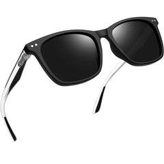 Joopin Polarized Sunglasses for Women UV Protection Classic Square Vintage Shades of Men Driving Fishing Traveling Lightweight Glasses