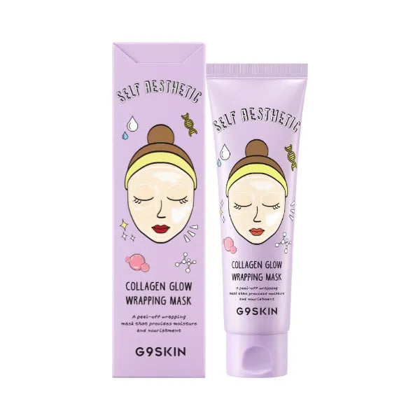 G9SKIN Korean Overnight Collagen Peel-off Wrapping Mask for Dewy Glass Skin