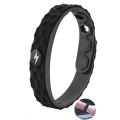 Aputue Anti Static Wrist Band, Anti Static Wrist Strap, Wireless Rhombus Antistatic Wrist Strap, Strap Anti Shock Silicone Improve Sleep Winter Electrostatic Removal Bracelet for Men and Woman