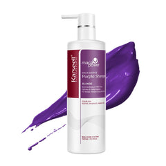Karseell Purple Shampoo For Blonde Silver Gray Highlighted Hair 500ml