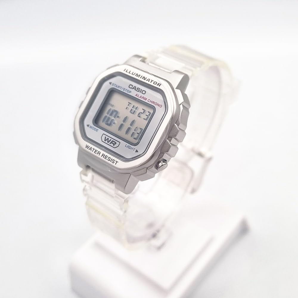 Casio 'Classic' Quartz Resin Casual Watch Grey/White