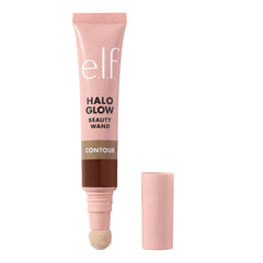 e.l.f. Halo Glow Contour Beauty Wand, Liquid Contour Wand For A Naturally Sculpted Look, Buildable Formula,Tan/Deep - Contour