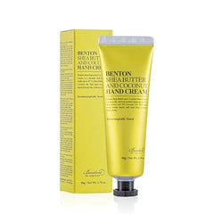 BENTON Shea Butter and Coconut Hand Cream 50g (New Version_1.76 oz.) Excellent Moisturization Hand Cream, Protecting Hand and Cuticle, Skin Smooth without Stickiness