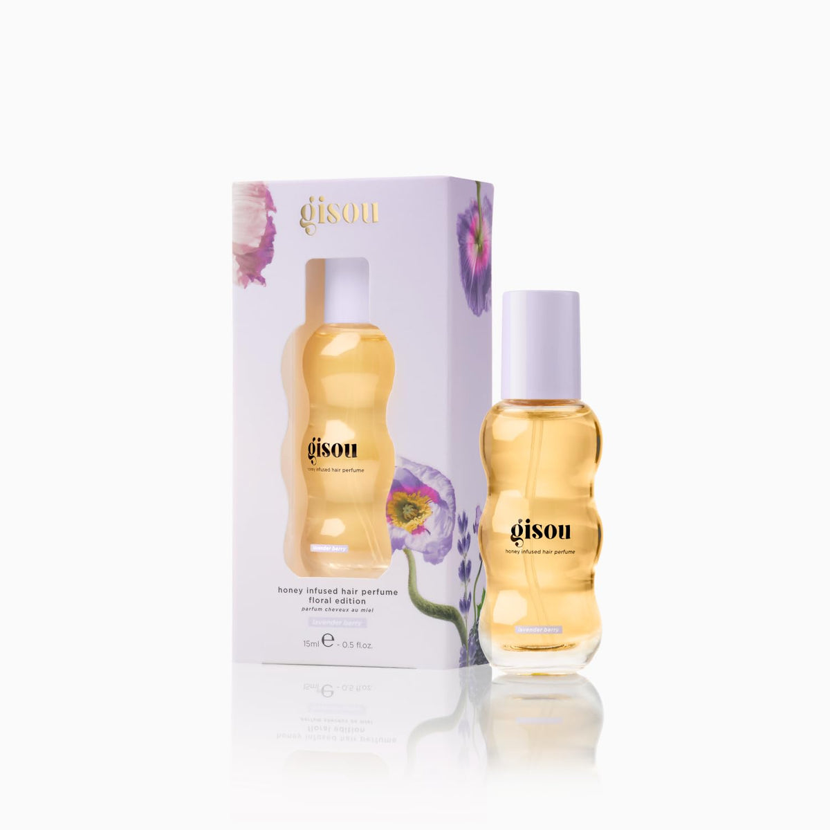 Gisou Honey Infused Hair Perfume Mini - Lavender Berry - 15ml