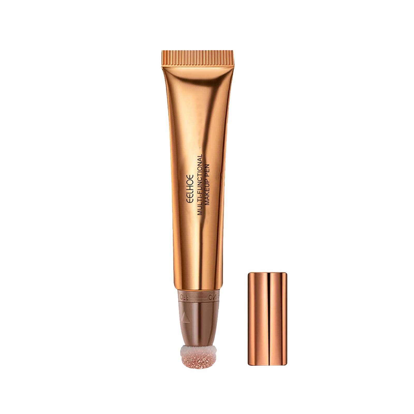 Contouring Stick,Multifunctional Bronzer Pen - Makeup Stick Plaster Design Highlight Bronzer Shaping Trimming Stick With Air Cushion Applicator