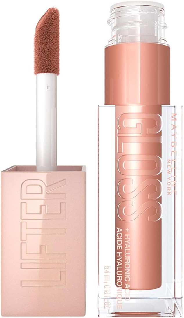 Maybelline New York Lifter Gloss With Hyaluronic Acid, 08 Stone