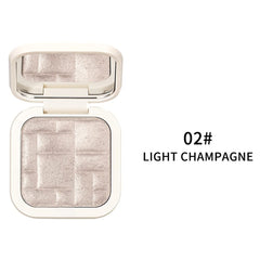 NLLNT Highlighter Palette，Highlighter Makeup Palette, Face Illuminator Makeup Palette,Glow Bronzer Highlighter Powder Kit