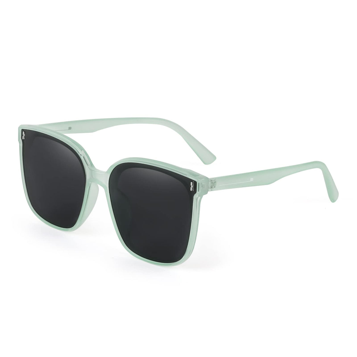 FEISEDY Women Oversized Vintage Polarized Sunglasses Square Cute Trendy Classic Simple Men B2758