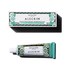 Benamor Alecrim Hand Cream 30ml with natural ingredients - Cruelty Free - Vegan - Purify and hydratate hand skin