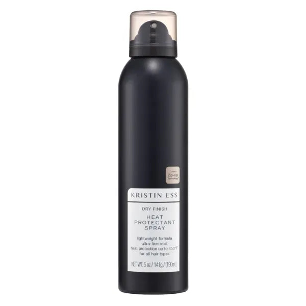 Kristin Ess Dry Heat Protectant Spray - Blow Dry Frizz Control + Shine Enhancing - Anti Humidity Thermal Heat Protectant Spray - Repair + Protect Hair Up to 450 Degrees - Fresh Pear Fragrance (5 oz)