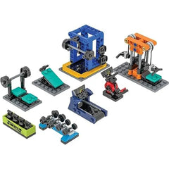 Brick Loot Minifigure Furniture Mega Pack – Office,  Gym & Home Sets – 236 PCS Compatible with LEGO & Major Brands