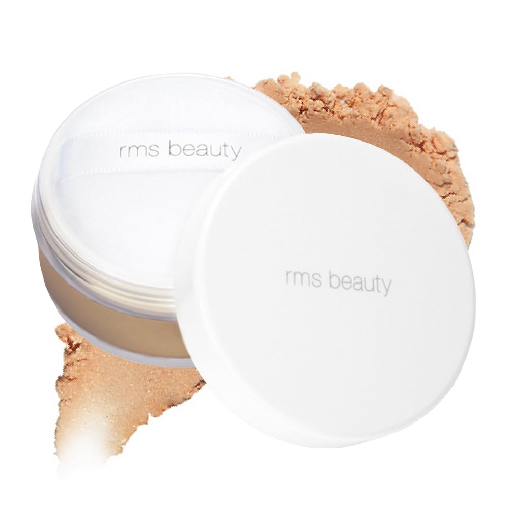 RMS Beauty UnPowder, Finishing Powder Makeup, Pore Minimizer for Face, Talc Free Setting Powder, Translucent Powder, Loose Powder Makeup, Face Powder
