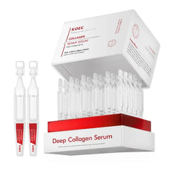 KOEC Collagen Repair Serum – 30PCS Ultra-Hydrating Anti-Aging Face Serum for Women, Moisturizing & Firming