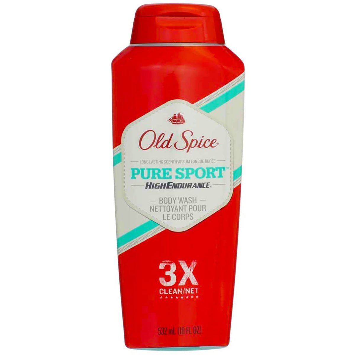 Old Spice Pure Sport Deodorant Stick for Men, 50ml – Long-Lasting Fresh Scent, Antiperspirant Protection