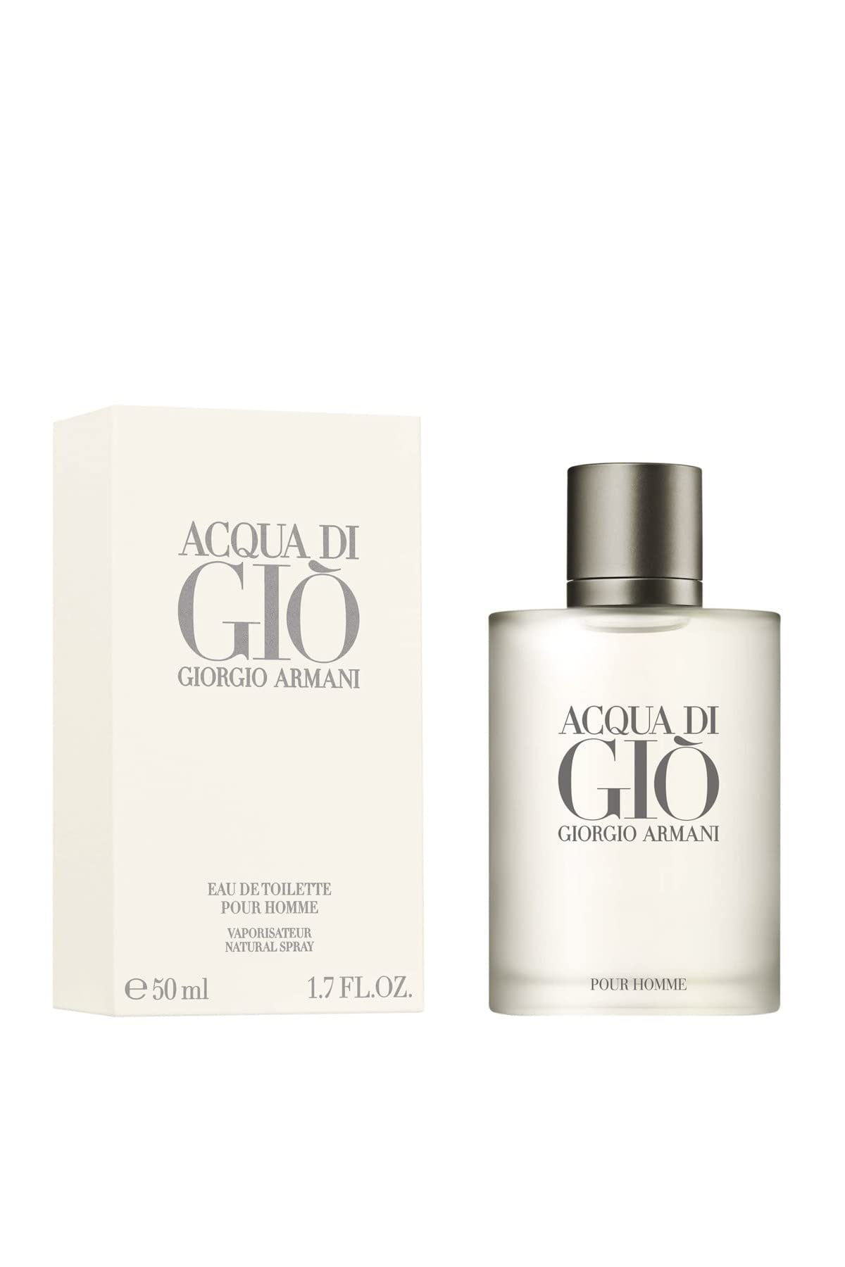 Acqua Di Gio Pour Homme by Giorgio Armani for Men - Eau de Toilette, 50ml