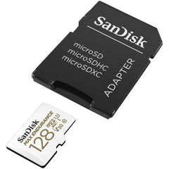 SanDisk 128GB MAX Endurance microSDXC UHS-I Memory Card with Adapter - Up to 100MB/s (SDSQQVR-128G-GN6IA)