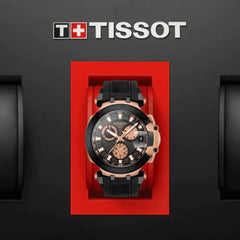 Tissot Chronograph Black Strap Men's Wrist Watches - T115.417.37.051.00 - Black