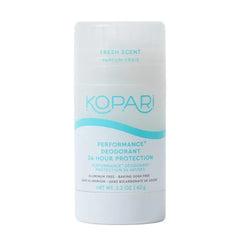 Kopari Performance Plus Aluminum-Free Deodorant, Sport Deodorant for 24 Hour Odor Protection, Non Toxic & Clean, No Parabens or Baking Soda, 2.2 Ounce