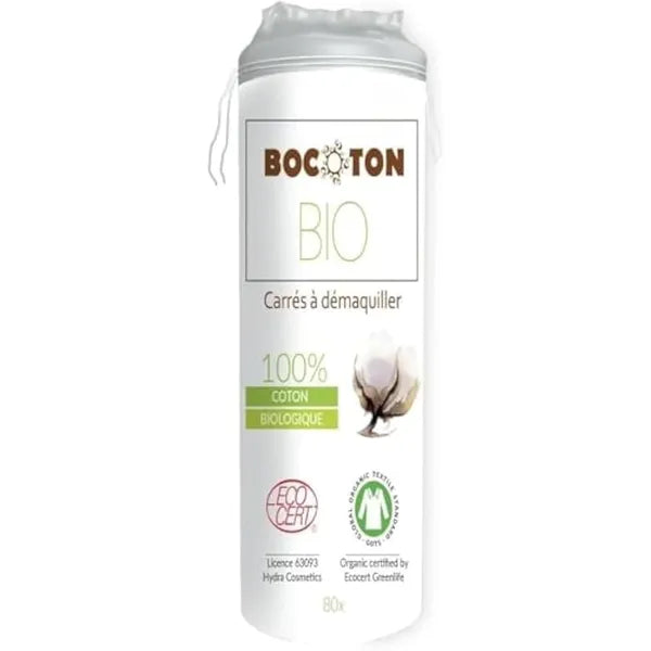 Ni Zmir Bocoton 100% Organic Bio Cotton Pads For MakEUp 80X , Clear