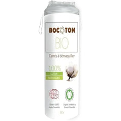 Ni Zmir Bocoton 100% Organic Bio Cotton Pads For MakEUp 80X , Clear