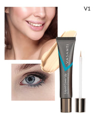 Vasanti Cosmetics Liquid V1 - Liquid Cover-Up - Foundation & Concealer in One - Full Coverage, Blendable, Liquid Foundation Safe for Sensitive Skin, Paraben-Free, Cruelty-Free