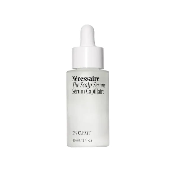 Nécessaire The Scalp Serum, 5% Capixyl + 1% Hyaluronic Acid For Fuller, Thicker, Healthier Hair, Fragrance-Free, Approved by the National Eczema Association, 1 fl oz