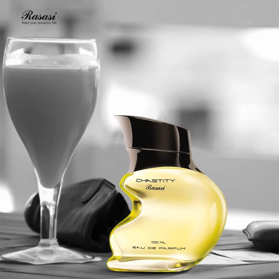 RASASI Eau De Parfum For Men|Long Lasting Liquid Unscented Perfume|Luxury Perfume|Premium Perfume For Men (Chastity), 100 ml