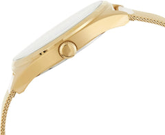 GUESS MEN'S WATCH SILVER TONE CASE QUARTZ