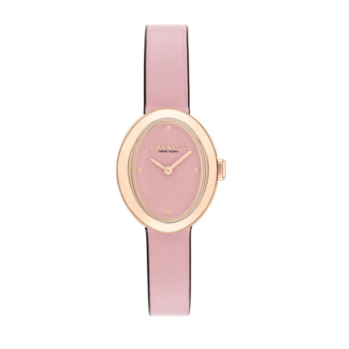 COACH WOMEN'S BLUSH DIAL BLUSH CALFSKIN STRAP WATCH - 14504423