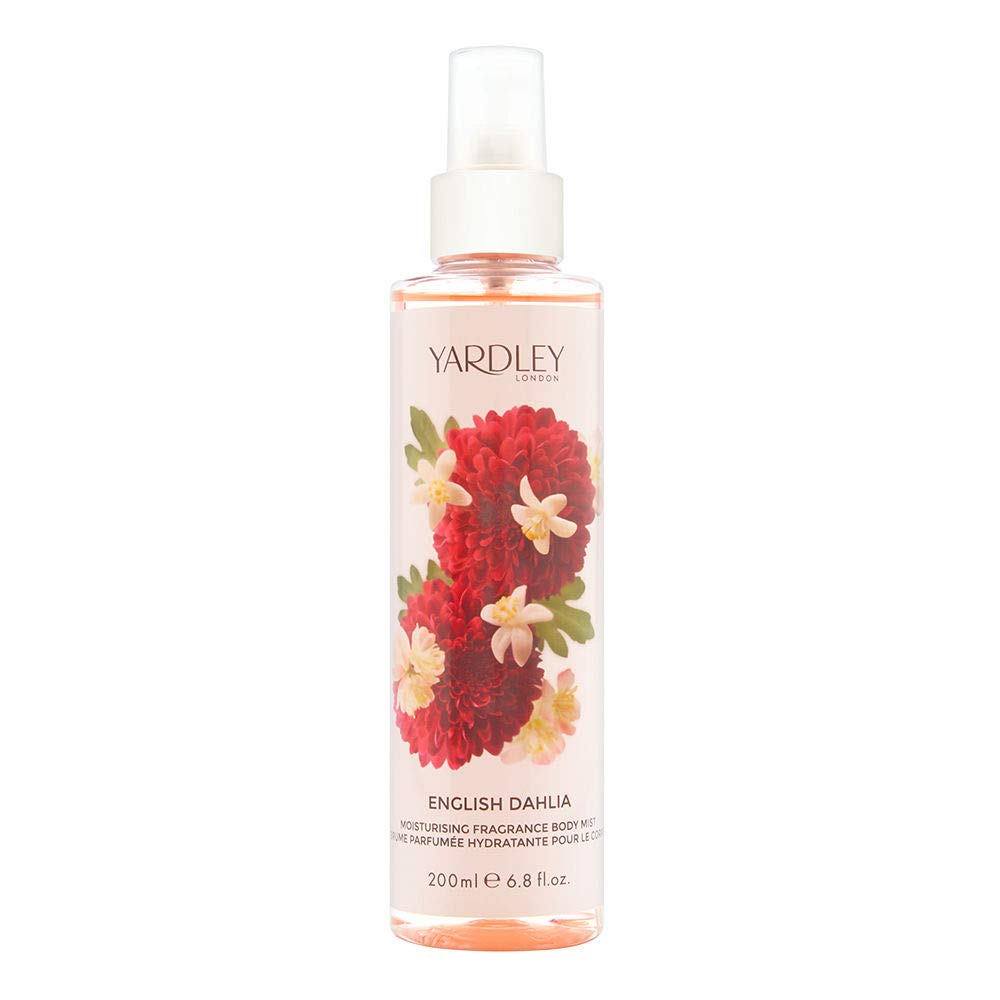 Yardley English Dahlia Moisturising Fragrance Body Mist 200ml