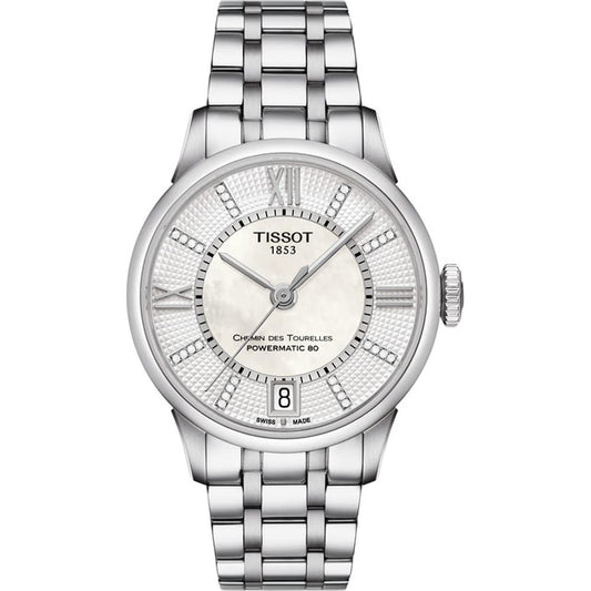 Tissot Analogue Classic Silver Strap Women's Wrist Watches - T099.207.11.116.00