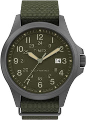 Timex Men's Expedition North Field Post Solar 41mm Watch - Olive/Gunmetal