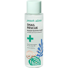 Peach Slices | Snail Rescue Blemish Busting Toner | 95% Snail Mucin | Pore Cleaner | Hydrates & Balances | Korean Skin Care | CICA | Hyaluronic Acid | Non-Comedogenic | Cruelty-Free | 4.05 oz
