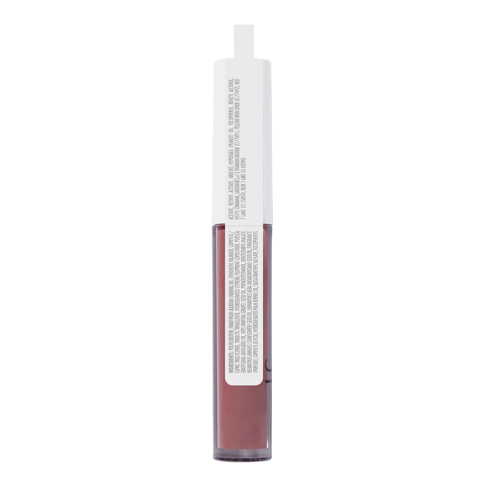 e.l.f. Lip Lacquer, Nourishing, Non-Sticky Ultra-Shine Lip Gloss With Sheer Color, Infused With Vitamins A & E, Vegan & Cruelty-Free, Wild Rose