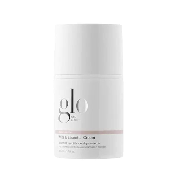 Glo Skin Beauty Vita E Essential Cream – Medium-Weight Moisturizer to Soothe & Calm Dry, Irritated Skin