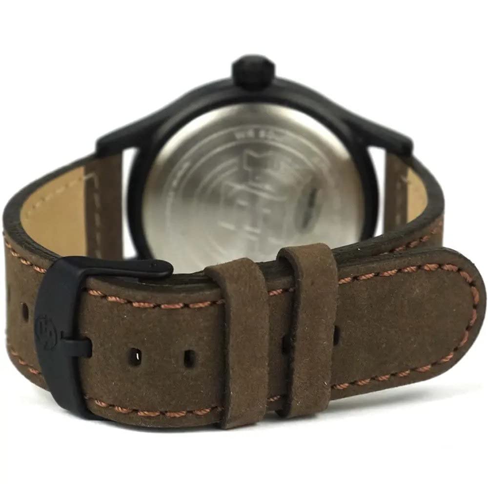 Timex Expedition Scout Nylon Strap Gents Watch Brown Leather