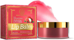 KHADI NATURAL Lychee Lip Balm with Beeswax and Sheabutter, 5gms