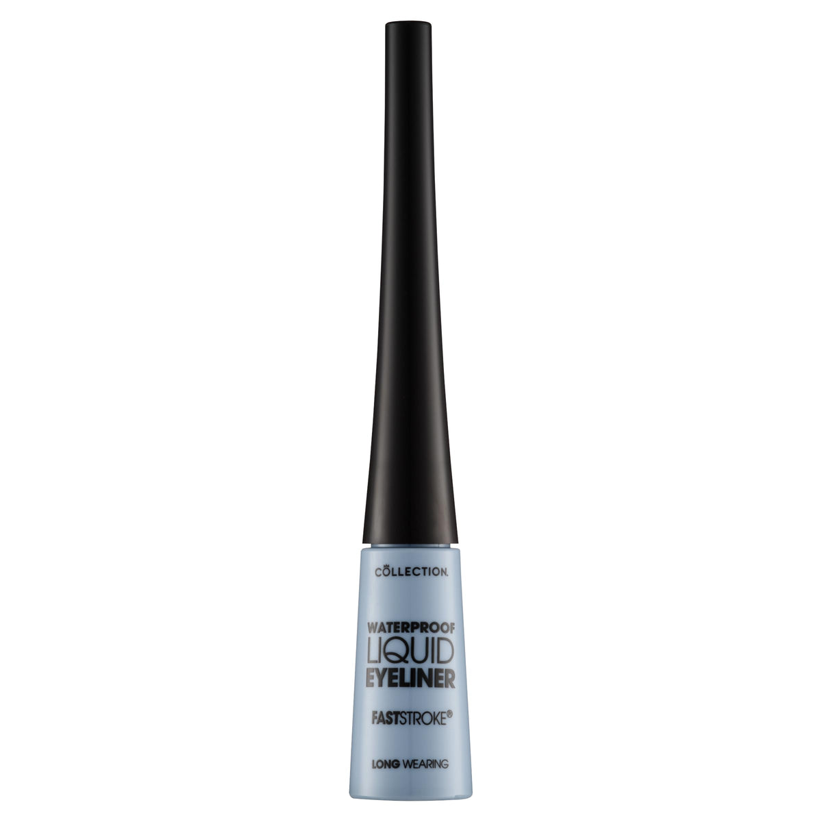 Collection Cosmetics Fast Stroke Eyeliner, Quick Drying Formula, 4ml, Waterproof Black