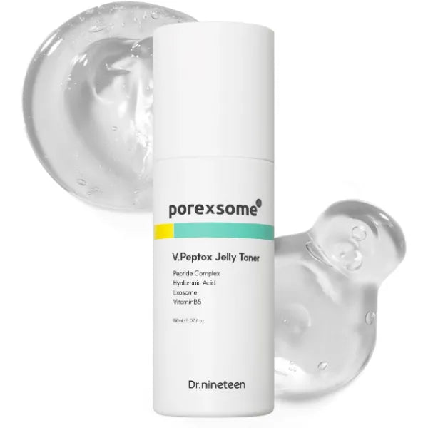 Dr.nineteen PoreXsome V.Peptox Jelly Toner 150mlㅣ13Peptides 25,000ppm, 10HA