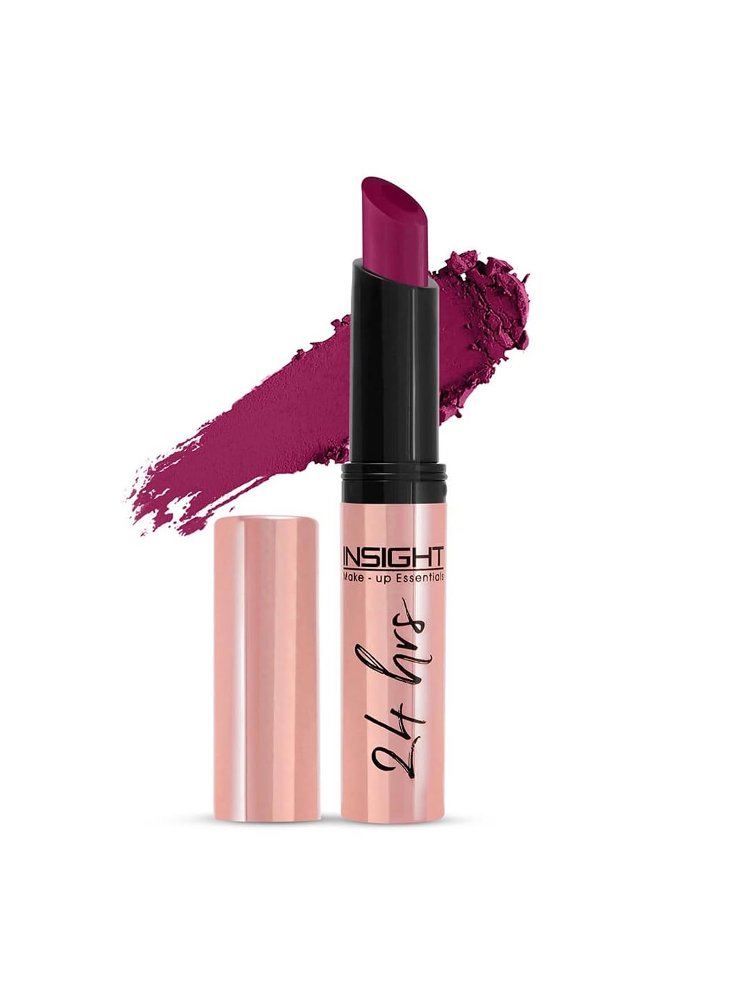 Insight 24-Hour Matte Lipstick 24-hour wear with a matte finish, lightweight, transfer-resistant for 24 hours, nourishes lips, great for pigmentation, toxin-free, vegan, 17-Im Tamed