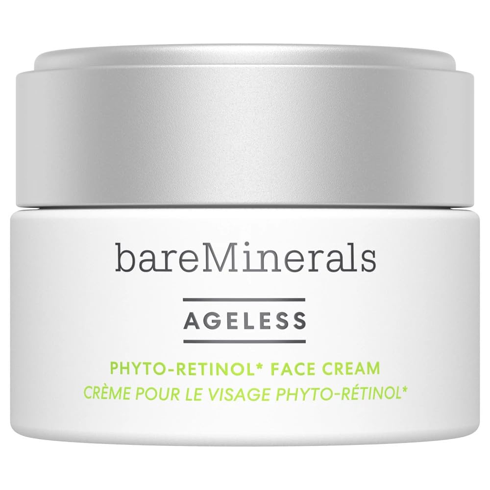 bareMinerals Ageless Phyto-Retinol Face Cream, 50.27 ml,White