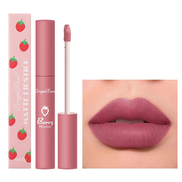 MYUANGO Matte Liquid Lipstick, Matte Finish Hydrating Lipstick, High Impact with Moisturizing Velvety Formula, Lip Color Makeup Creamy Smudge Proof (09#)