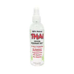 Thai Deodorant Stone Natural Crystal Mist Spray 8 Fluid Ounces, 8 Fl Oz (Pack of 1)