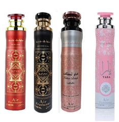 Ard Al Zaffran Badee oud YaRA Badee oud sublime FAKHAR air freshener l 300ml 4 pease set